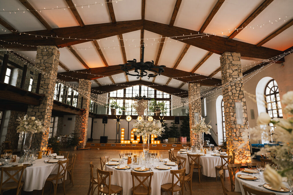 Dekoracja sali weselnej Kraków